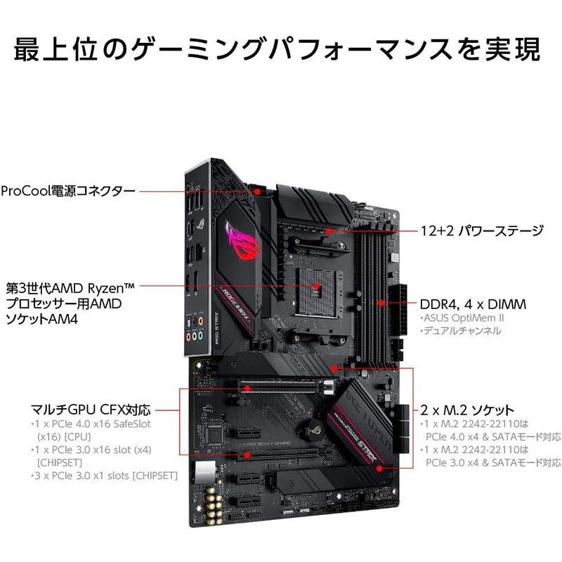 ASUS AMD B550 搭載 AM4 対応 マザーボード ROG STRIX B550-F GAMING ATX｜pochonn-do｜05