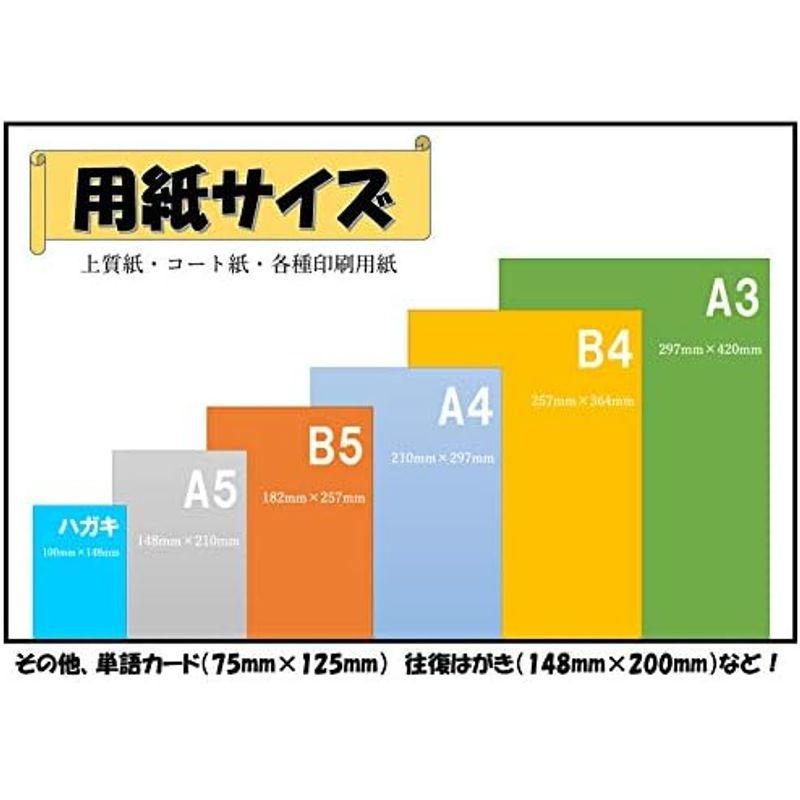 ふじさん企画 コピー用紙 A4 日本製 厚紙 「厚口」 白色 両面無地 上質紙 90kg 白色度85% 紙厚0.12mm 500枚 A4-5｜pochonn-do｜04