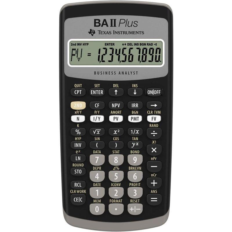 boonnapa shop Texas Instruments BA II Plus Financial Calculator 輸入品｜pochonn-do｜03