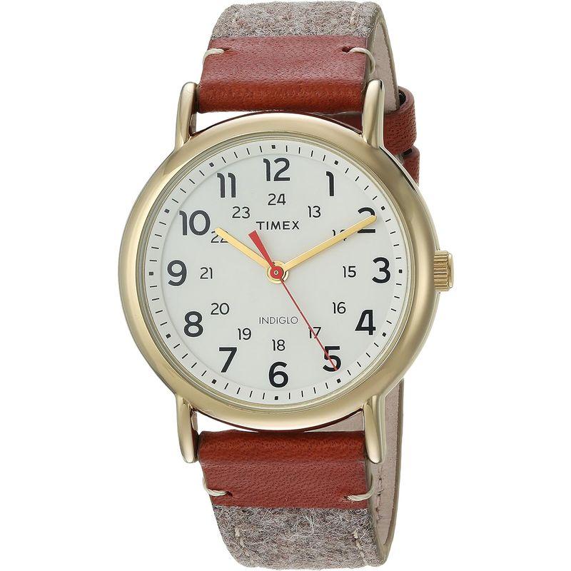 Timex (タイメックス) ユニセックス Weekender 38mm 腕時計 タン/ブラウン/クリーム｜pochonn-do｜04