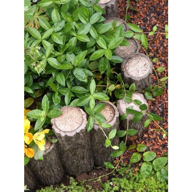 擬木 丸太風 コンクリ丸太 園芸 植木 土留め 池 盆栽