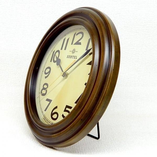昭和レトロ時計 レトロクロック アンティーク調 レトロ電波時計 日本製 