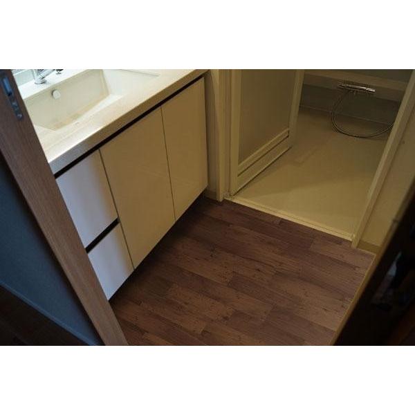 洗面所 床 シート 木目 床シート 床シート材 防水 90cm 180cm Pocket Company 通販 Yahoo ショッピング