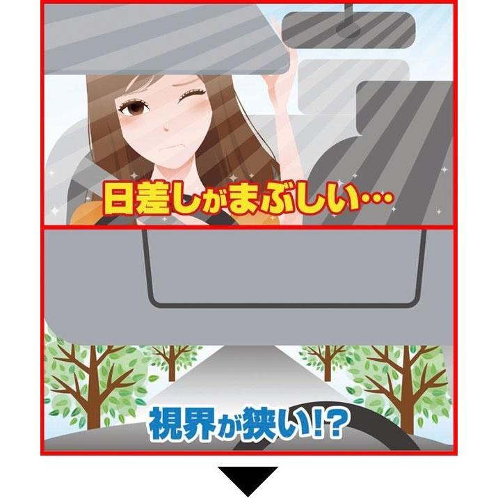 日差しよけ 車 フロント 車 日よけ フロントガラス サンバイザー｜pocketcompany｜04