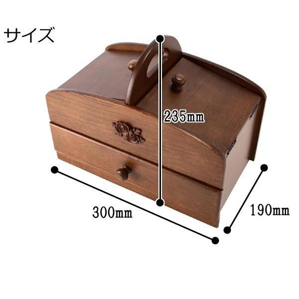 ソーイングボックス 木製 裁縫箱 木製 日本製 二段 手作り コンパクト Pocket Company 通販 Yahoo ショッピング