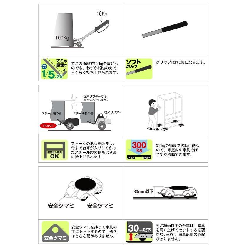 家具 移動 便利グッズ キャスター 室内用重いものを運ぶ 棚 ラック 重いもの Pocket Company 通販 Yahoo ショッピング