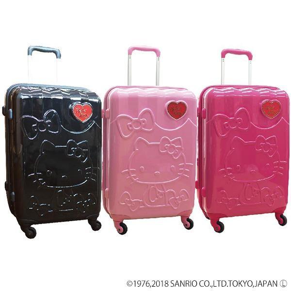 半額sale ハローキティのキャリーケース 女の子らしくて可愛い ハローキティ キティ キティちゃん キャリーケース スーツケース スーツケース キャリーバッグ