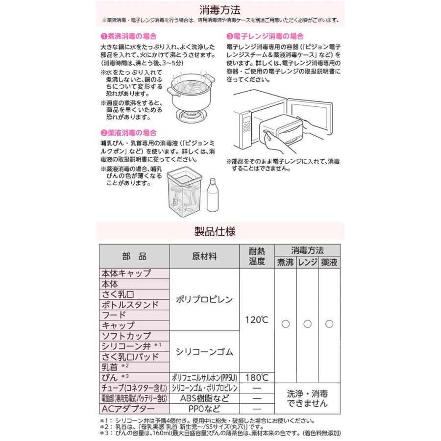 電動搾乳器 ダブルポンプ　ピジョン　電動搾乳機 ダブルポンプ　搾乳器　電動｜pocketcompany｜09