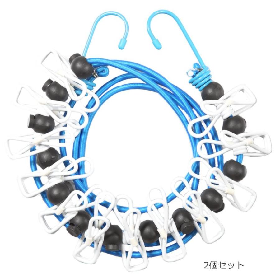 物干し ロープ 滑り止め　物干しロープ　洗濯 ロープ　洗濯干し 室内　2個｜pocketcompany｜02