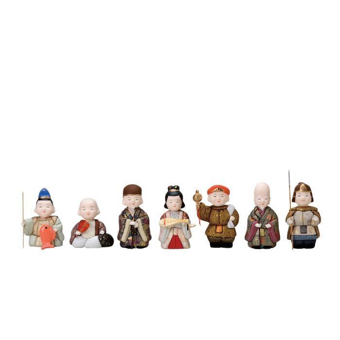 【メール便】 七福神　置物　七福神の置物　縁起物 置物 玄関　縁起物 正月飾り 【2451084935】(14200円)