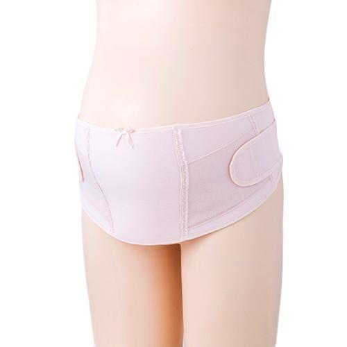 21 犬印 マタニティ お腹と腰を支える ベルト 妊婦帯 妊娠中期 後期 ピンク L Hb8174 Cisama Sc Gov Br