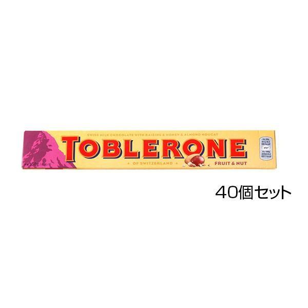 トブラローネ フルーツ＆ナッツ 100g×40個セット