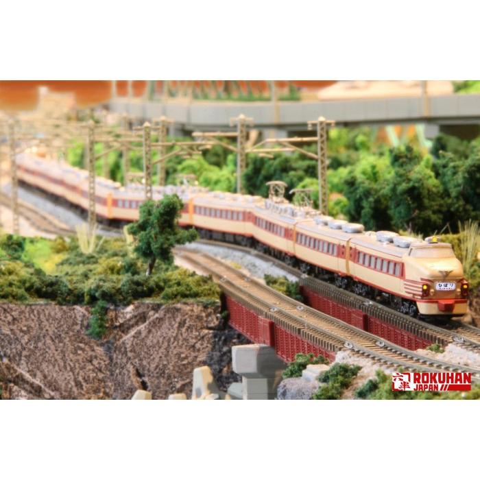 特急電車 国鉄485系 初期型 ひばり 6両基本セット 鉄道模型 リアル
