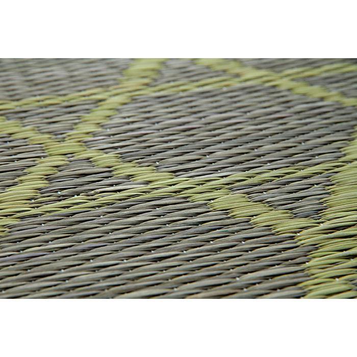 い草 キッチンマット 60×240cm グレー 和モダン 汚れにくい 消臭 掃除 簡単の画像