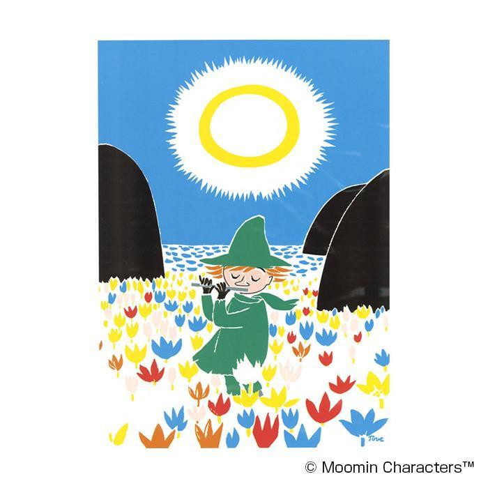Moomin ムーミン カラーポスター スナフキンの横笛 Ptk Pocket Company 通販 Yahoo ショッピング