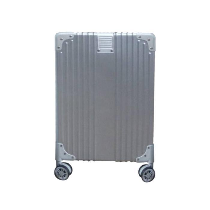 スーツケース Hairline Finish Design Frame 33L 81133 シルバー 5cm パーテーション