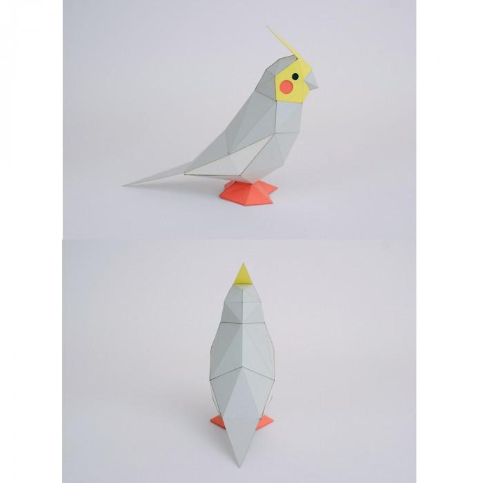 Kakukak Tiny ペーパークラフト インテリア シバイヌ オカメインコ 2種セット Pocket Company 通販 Yahoo ショッピング