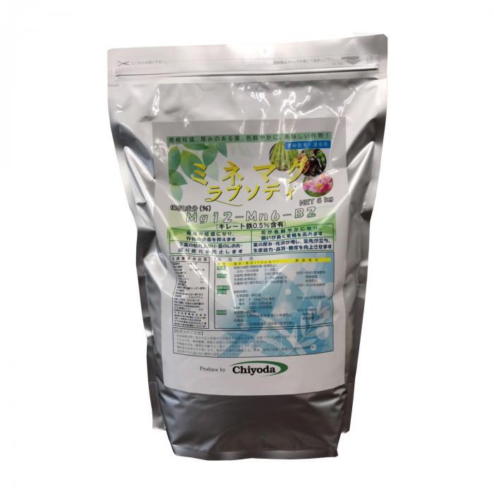 千代田肥糧　ミネマグラプソディ WMg12-WMn6-WBo2 5kg×4袋　225002 