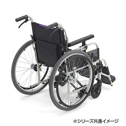 【新品未開封】 ミキ/MiKi　車いす　ノンバックブレーキ　低床自走型　S474　エメラルド　MBY-41BSW 【1420160032】(51100円)
