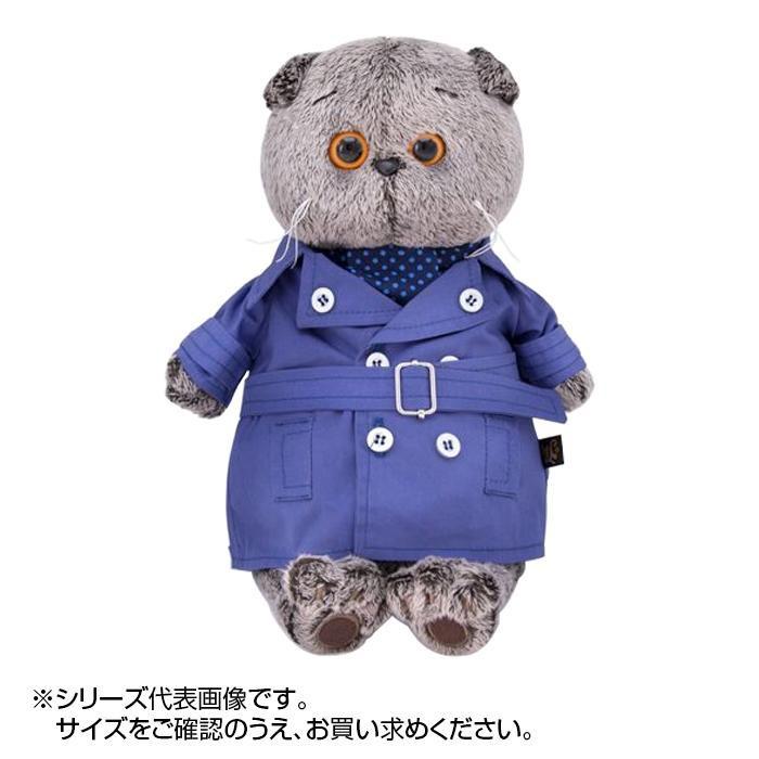 再入荷 ねこ ネイビーカラーのコート Basik Basa Budi ヴェルフ ぬいぐるみ Ks22 102 同梱 代引き不可 22cm おもちゃ Cmab