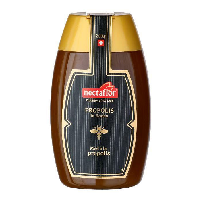 スイス nectaflor ネクターフロー　はちみつ　プロポリス入　250g　12本セット
