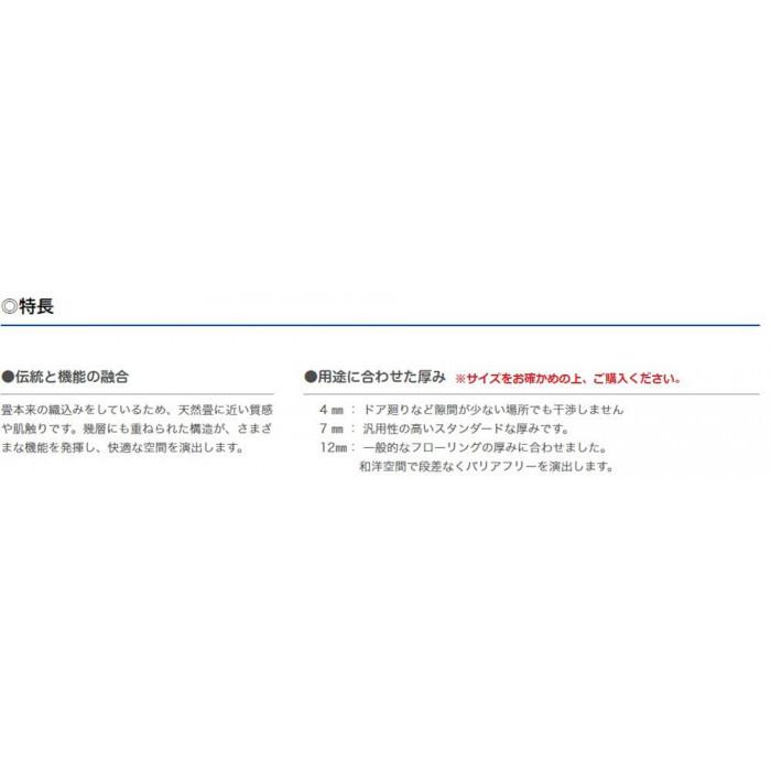 高機能床材　花たたみHAL　スタンダード　ブルーVI　12mm　900×900　HAL-12　不織布