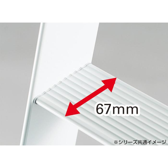 ロフト用はしご デザイン 梯子 アルミ製 グリップ性 安全 滑り止め付 3.69m_1