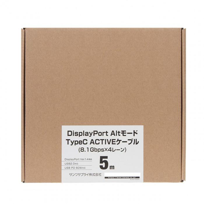 ＵＳＢケーブル 5m Type-C アクティブ DisplayPort Altモード_2