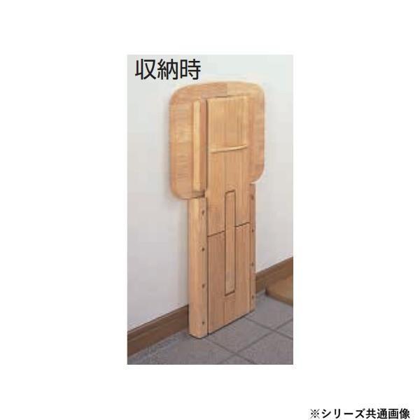 収納いす 後付けタイプ 480mm 耐荷重100kgf 玄関 椅子 折りたたみ リフォーム_1