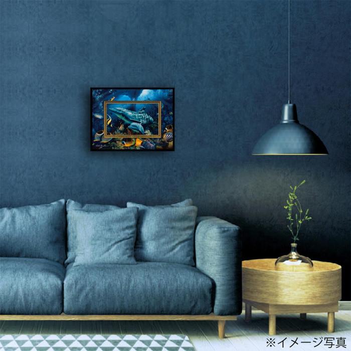 ビッグアート クリスチャン ラッセン ミラクルオブライフ 絵画 額入り