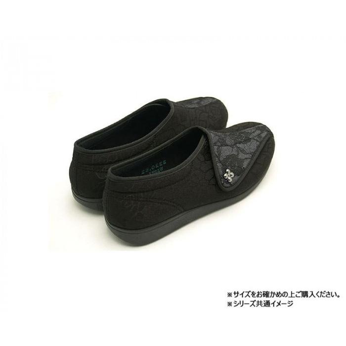介護シューズ 快歩主義 24cm ブラック 軽量 つまずきにくい設計 日本製_4
