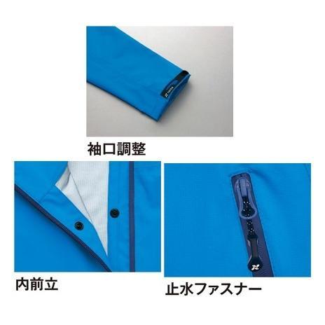 全天候型ジャケット オレンジ Sサイズ 防水 防風 透湿 ストレッチ