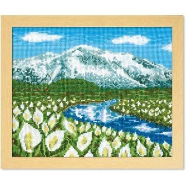 クロスステッチ刺繍キット 上級 日本 クロスステッチ刺繍キット 風景