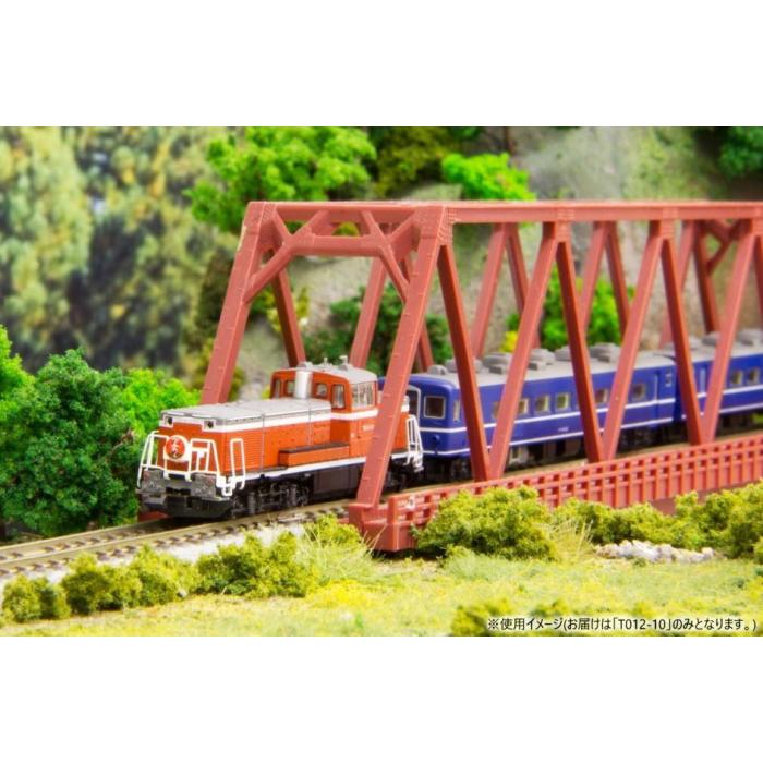 ディーゼル機関車 模型 DE10 1099号機 朱色 東武鉄道 鉄道模型 1/220