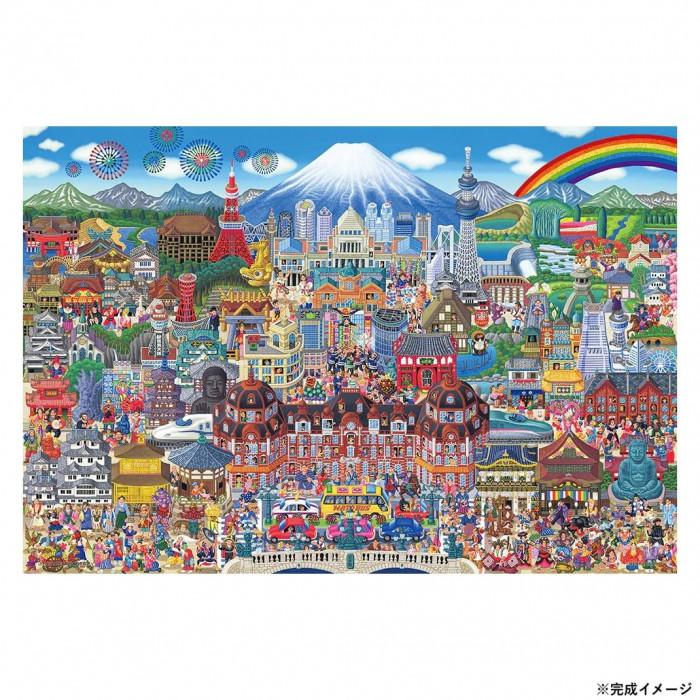 ジグソーパズル 1000マイクロピース 日本名所大集合 田中直樹 パズル