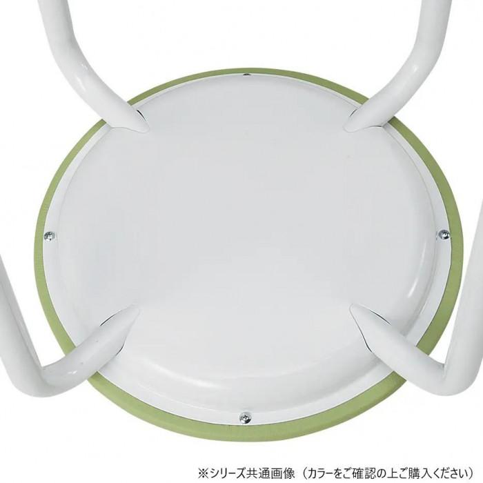 スツール 丸椅子 ネオブラック レザー 5脚セット 抗菌 防汚仕様 オフィス用家具_2
