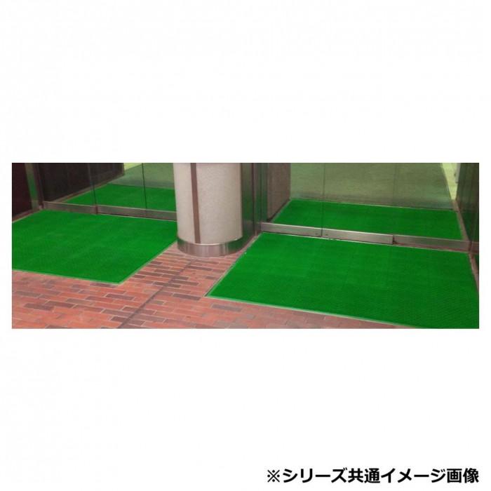 玄関マット 510×810mm ブルー 弾力性 耐重圧 防炎 泥落とし 屋外用_3