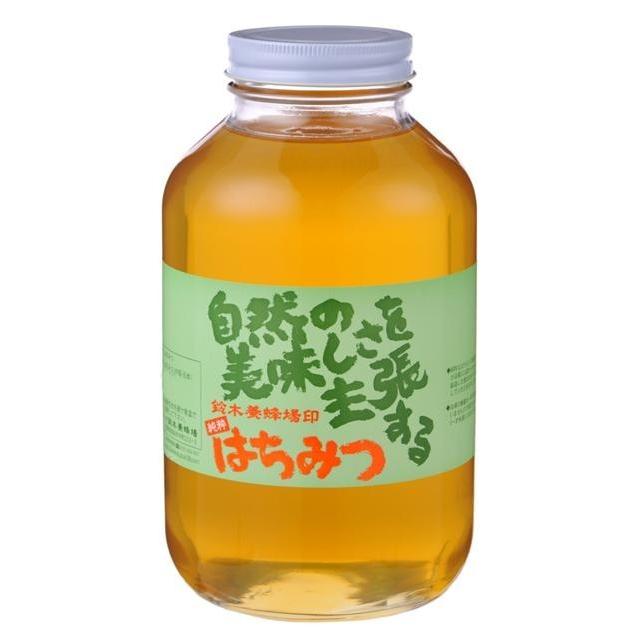 アカシアはちみつ 2.4kg お徳用 鈴木養蜂場 国産 蜂蜜 料理 お菓子作り 