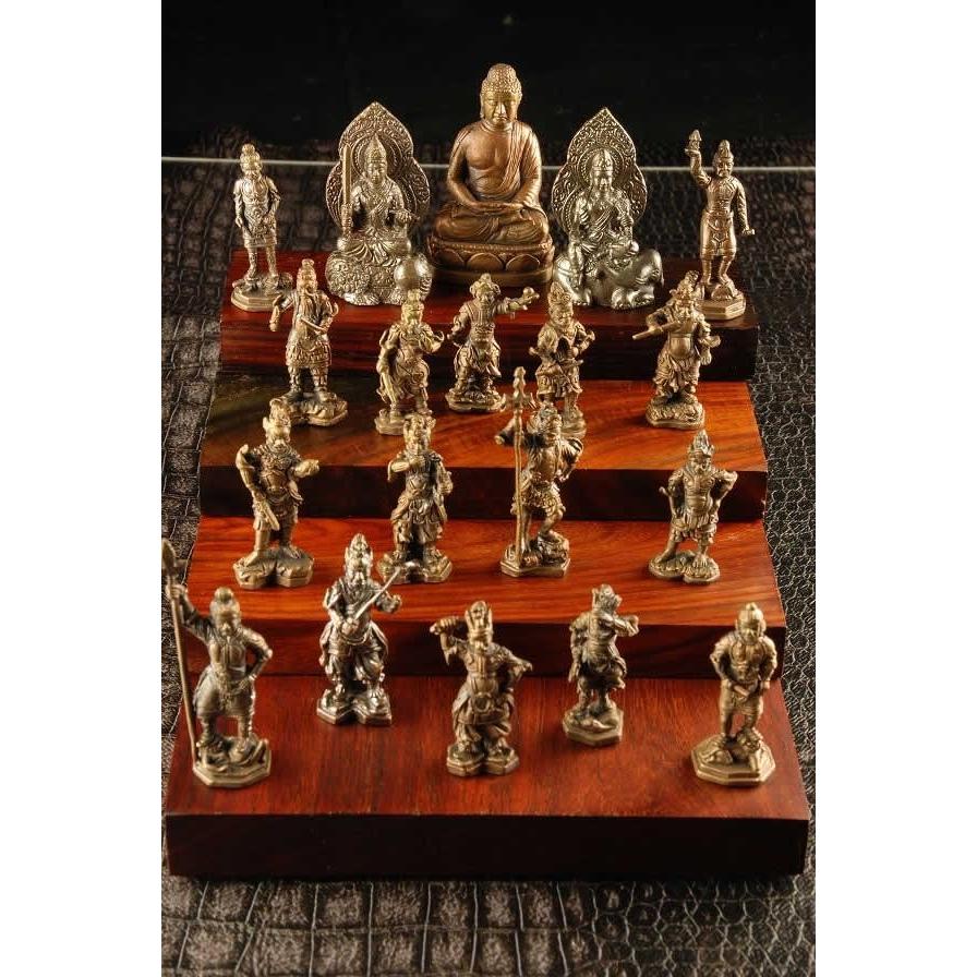 楽天 釈迦三尊 縁起物 仏像 十六善神 仏具の通販 19体セット 木台無し 公式 Kuljic Com