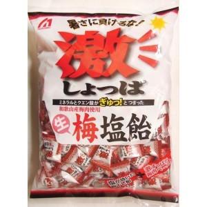 激安単価で 1kg 10袋セット 激しょっぱ生梅塩飴 桃太郎製菓 スポーツやゴルフに スナック お菓子 おつまみ Artspark Ae