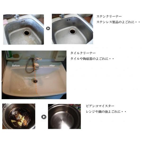 クリーナーセット 住まいの掃除 汚れ サビ 水垢 専用洗剤 スポンジ DVD付_1