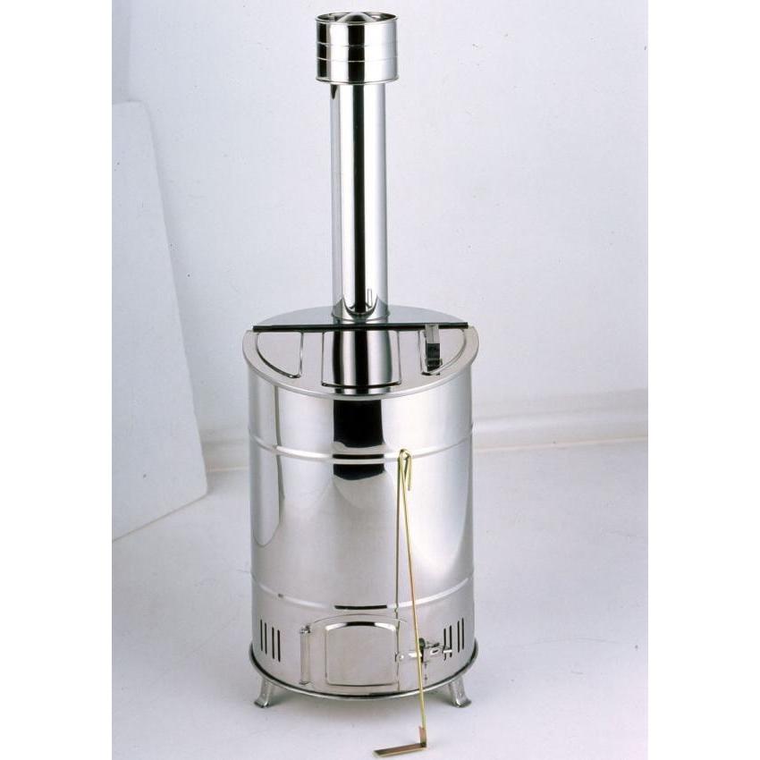 焼却器 ドラム缶 灰かき棒 ステンレス煙突 100直径 ロストル 200リットル