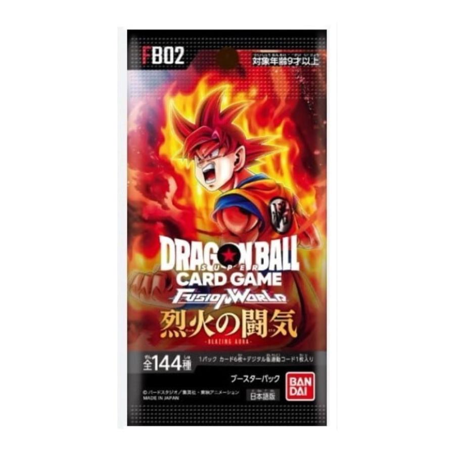 ドラゴンボールカードゲーム  烈火の闘気 5BOX ドラゴンボール 【5パック】ドラゴンボール スーパーカード