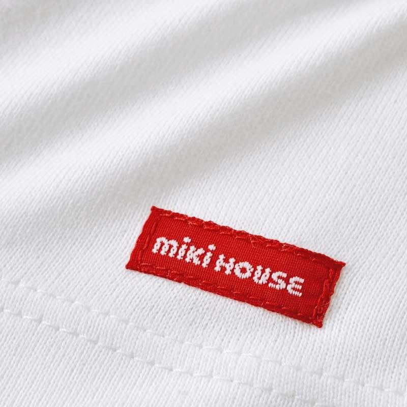 ミキハウス ワンピース ボーダー 赤 紺 胸元ワンポイント 胸元ロゴ 80 130cm Mikihouse 10 1905 4 01 Pockybear 通販 Yahoo ショッピング