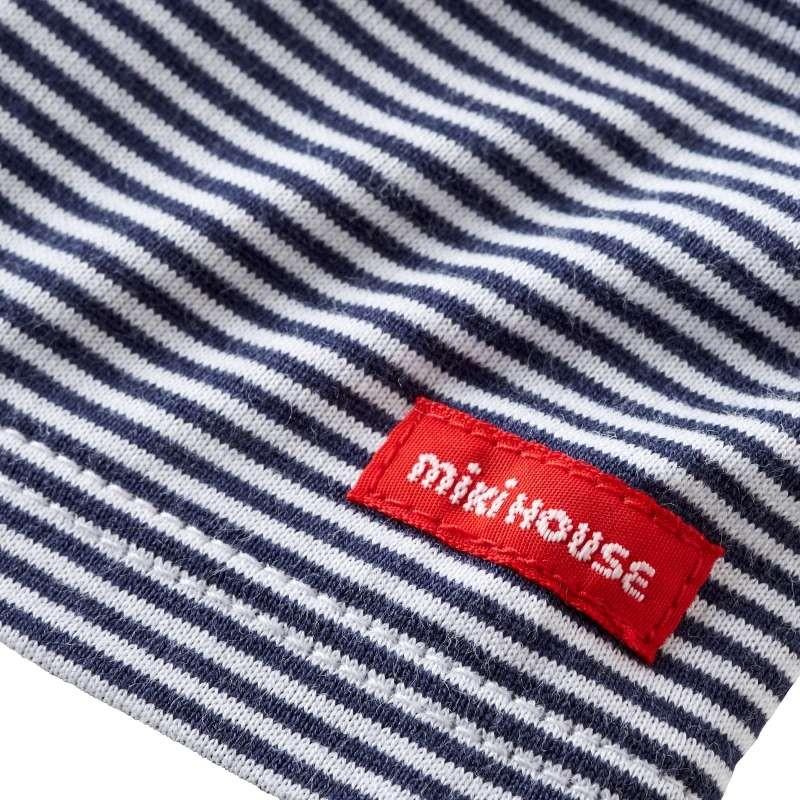 ミキハウス ワンピース ボーダー 総柄 衿付き ボタン 赤 紺 80 100cm Mikihouse 10 1906 7 01 80 Pockybear 通販 Yahoo ショッピング