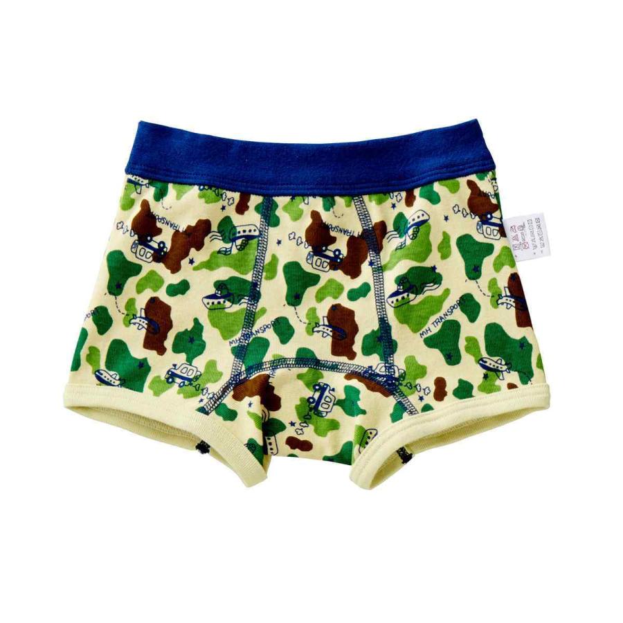 セール30％OFF ミキハウス mikihouse 迷彩＆車柄 ボクサーパンツセット 