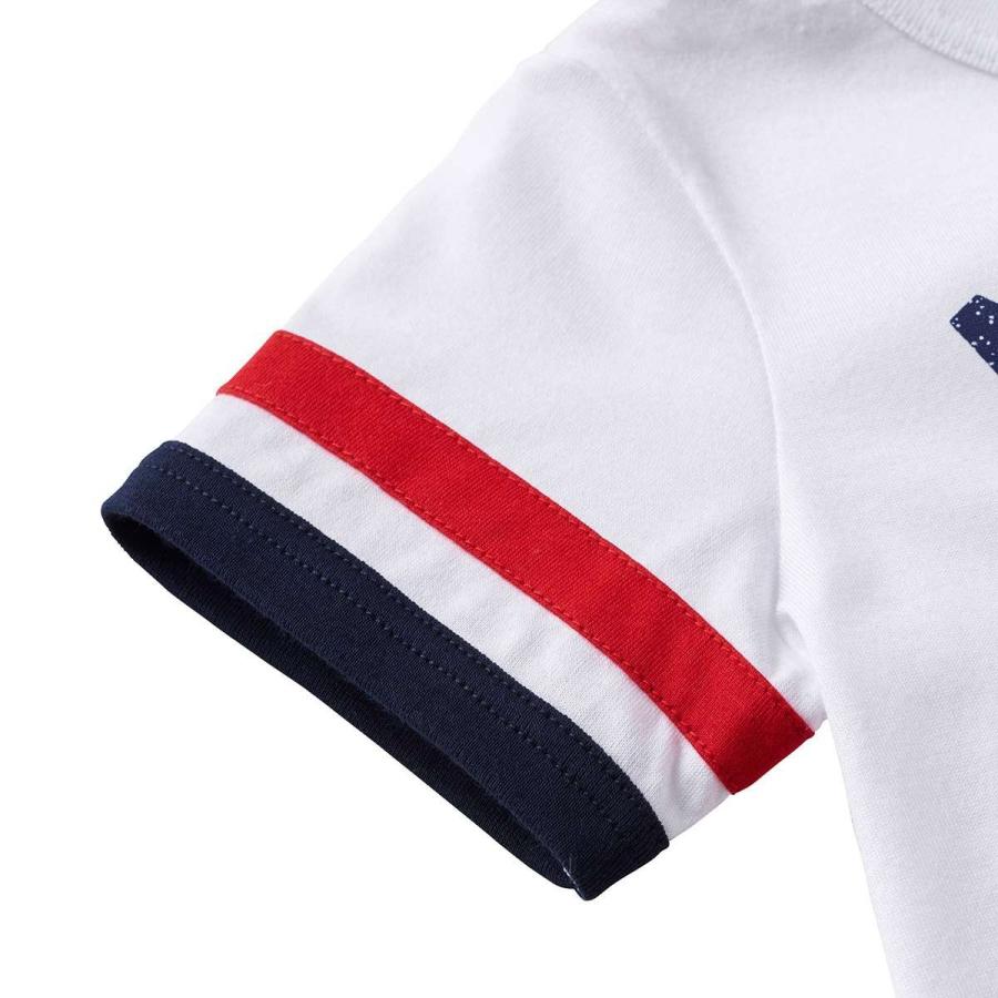 ミキハウス正規販売店 ミキハウス Mikihouse b イカリマークの半袖フライスボディシャツ 60cm 25 Off