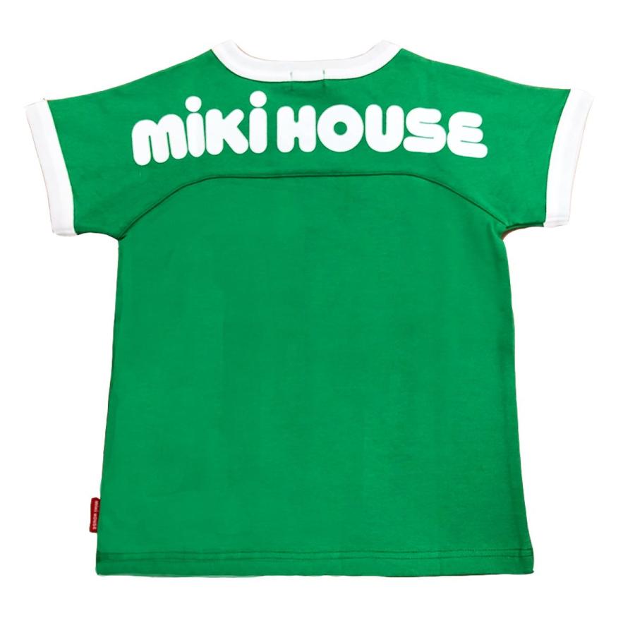セール30％OFF】ミキハウス mikihouse 限定半袖ロゴTシャツ (80-100cm