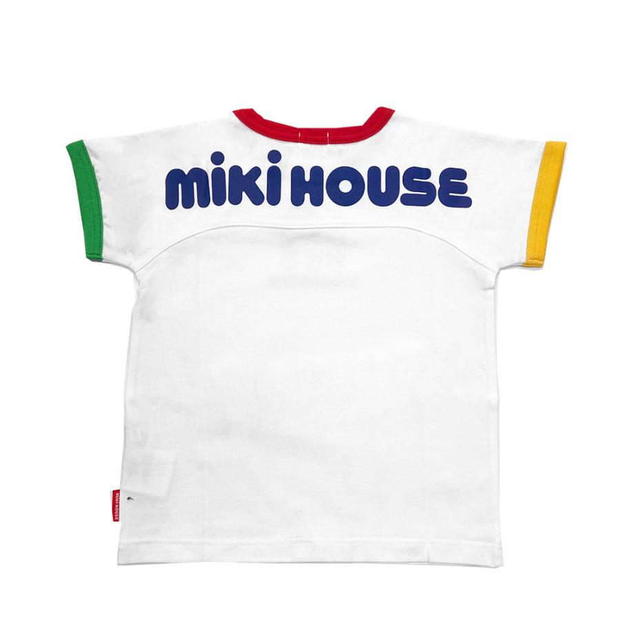 【セール30％OFF】ミキハウス mikihouse 限定半袖ロゴTシャツ (80-100cm)【12-5213-828】｜pockybear｜07