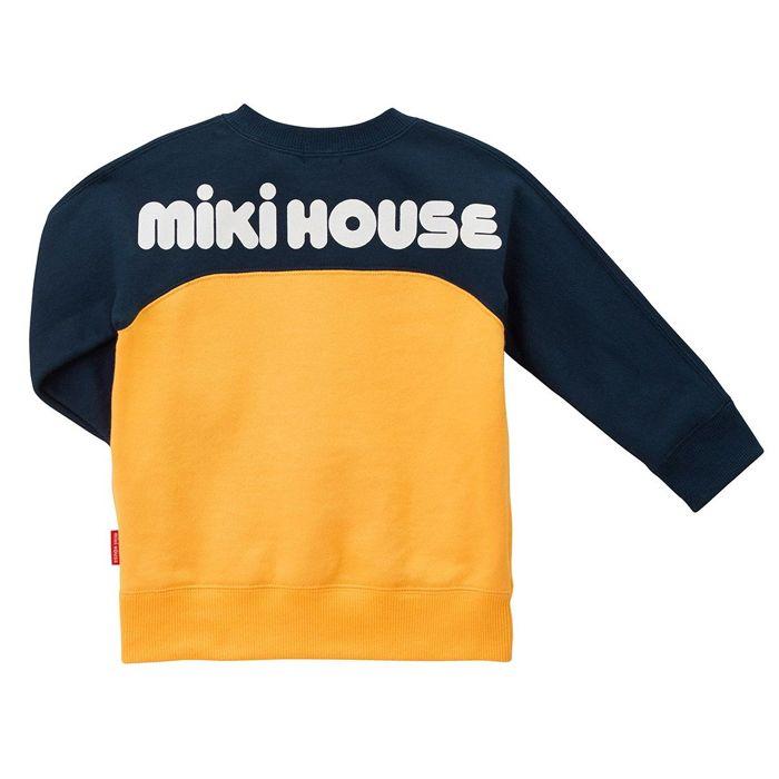 セール30%OFF】ミキハウス mikihouse バックロゴトレーナー (80cm